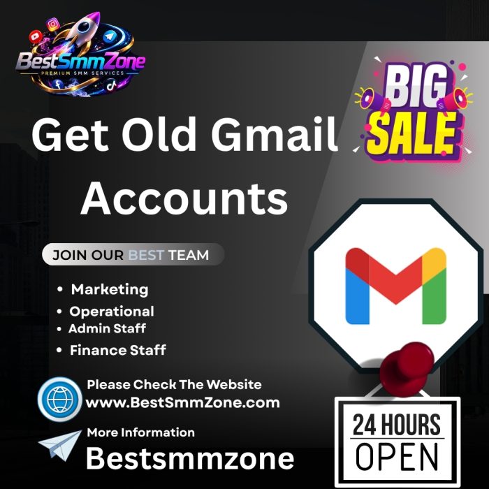 Get Old Gmail Accounts